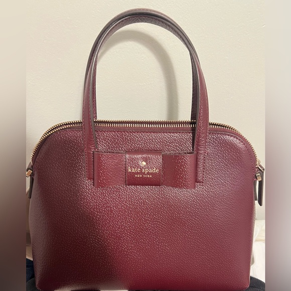 💜 Kate Spade Matthew Street Maise Satchel - Picture 4 of 5